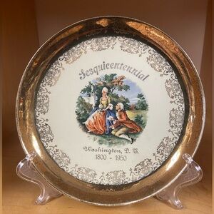 SESQUICENTENNIAL WASHINGTON DC 22 KT GOLD PLATE COLLECTABLE